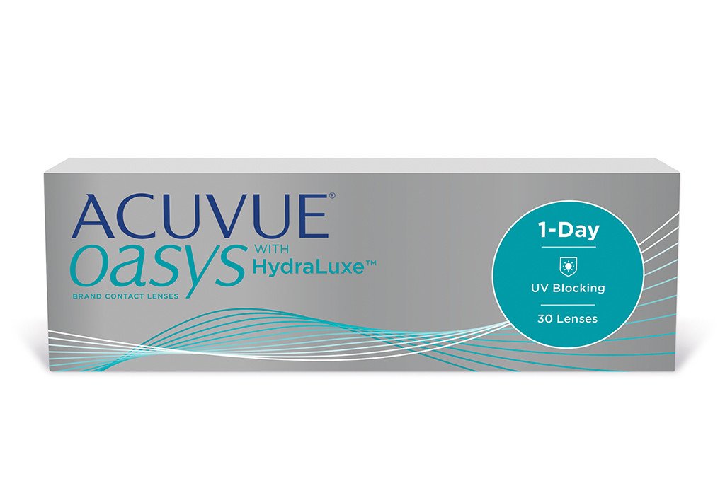 1 DAY ACUVUE OASYS With HYDRALUXE 30 Pack Contactsdaily Contact Lens